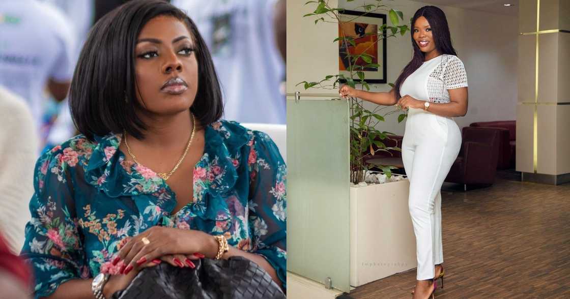 It’s an interview, not a death sentence - Delay boldly replies Nana Aba's interview request