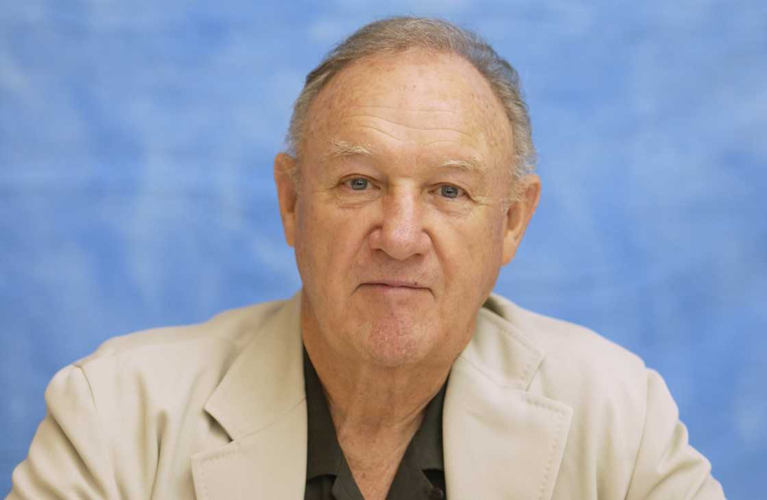 Gene Hackman attended a press conference