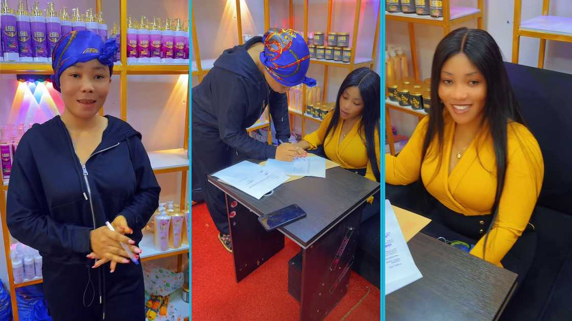 Lil Wi's wife, Maame Serwaa, Lil Win's mother, Lil Win's mother's mansion launch, Lil Win's songs, Funny videos Lil Wi's wife, Maame Serwaa, Lil Win's mother, Lil Win's mother's mansion launch, Lil Win's songs, Funny videos