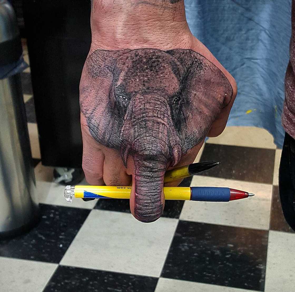Elephant tattoo Elephant tattoo