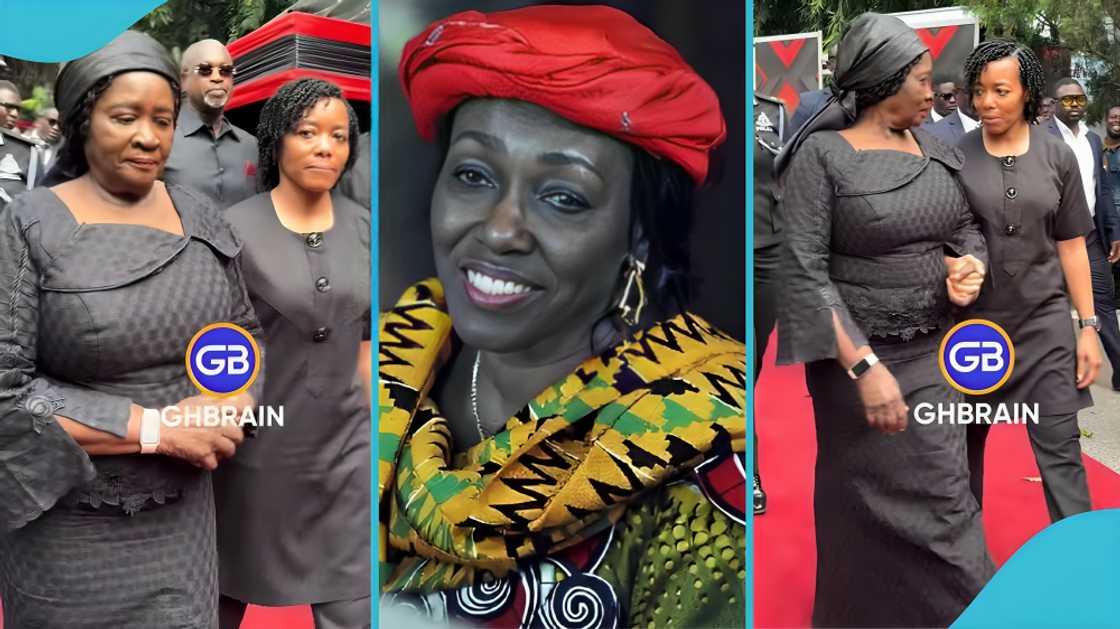 Jane Naana Opoku-Agyemang, Nana Konadu Agyeman-Rawlings, Vice President, Zanetor Agyeman-Rawlings, Nana Konadu Agyeman-Rawlings' children, Nana Konadu Agyeman-Rawlings' death