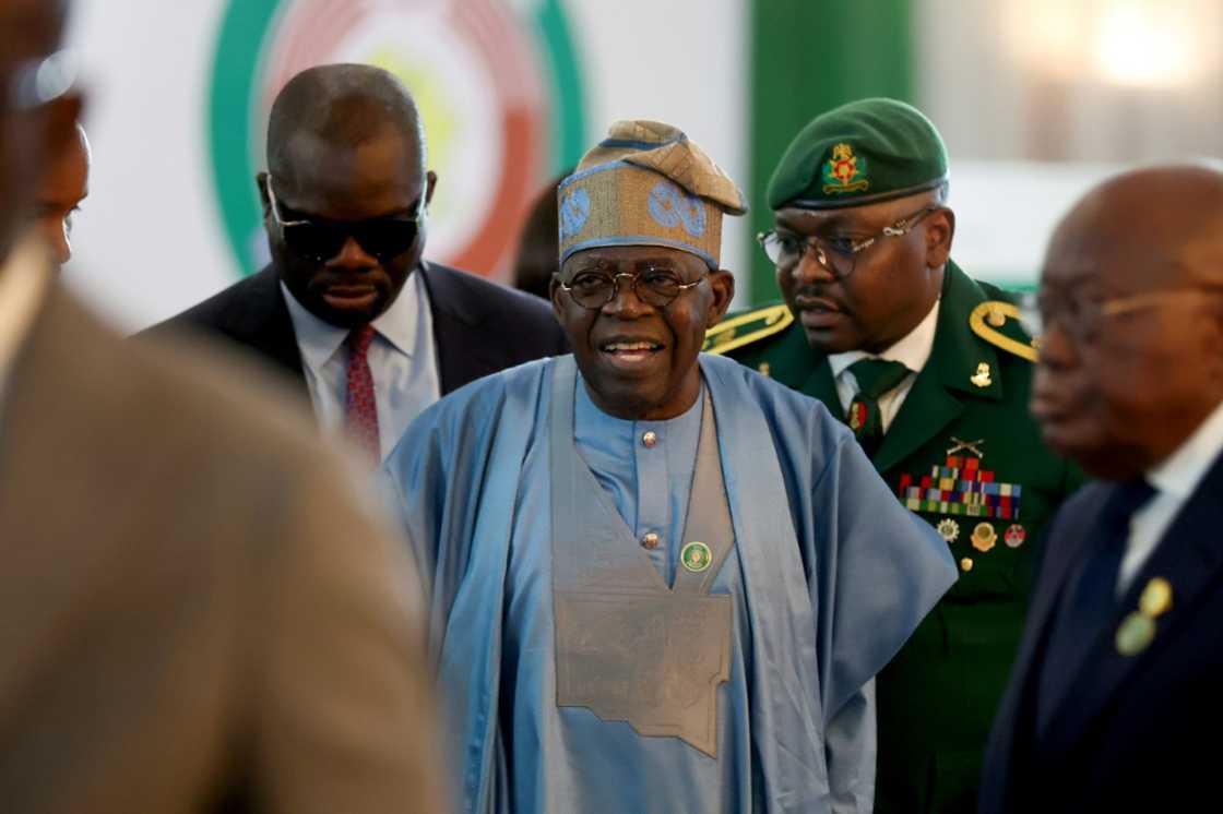 Bola Tinubu is the chairman of the West African economic bloc ECOWAS