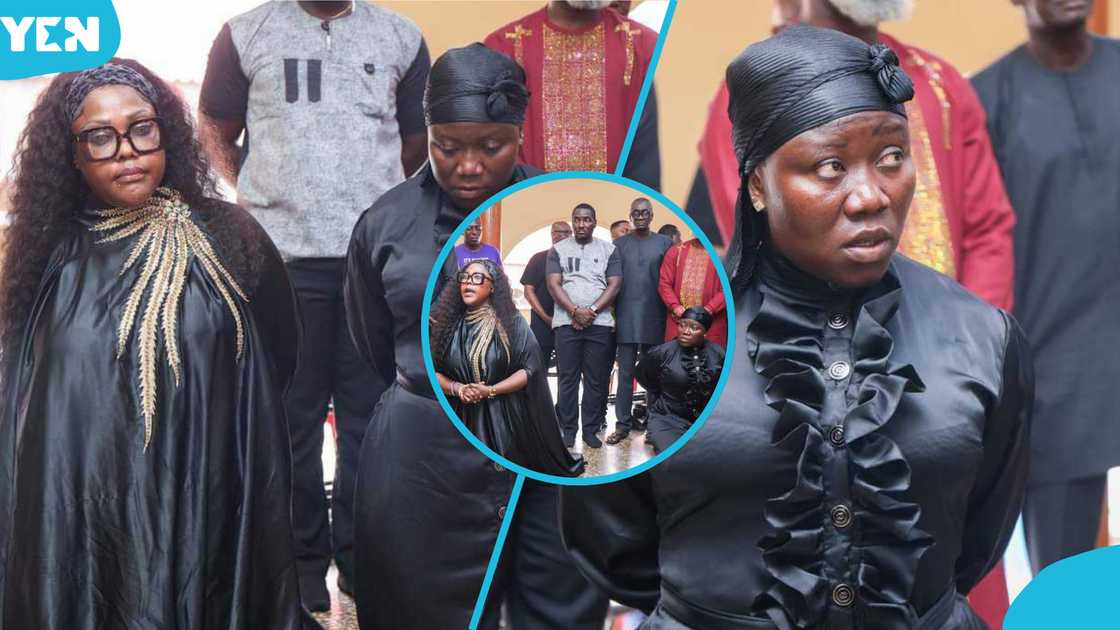 Mona Gucci and Afia Pokua are informed that Otumfuo rejects their apology at Manhyia Palace. Mona Gucci and Afia Pokua are informed that Otumfuo rejects their apology at Manhyia Palace.