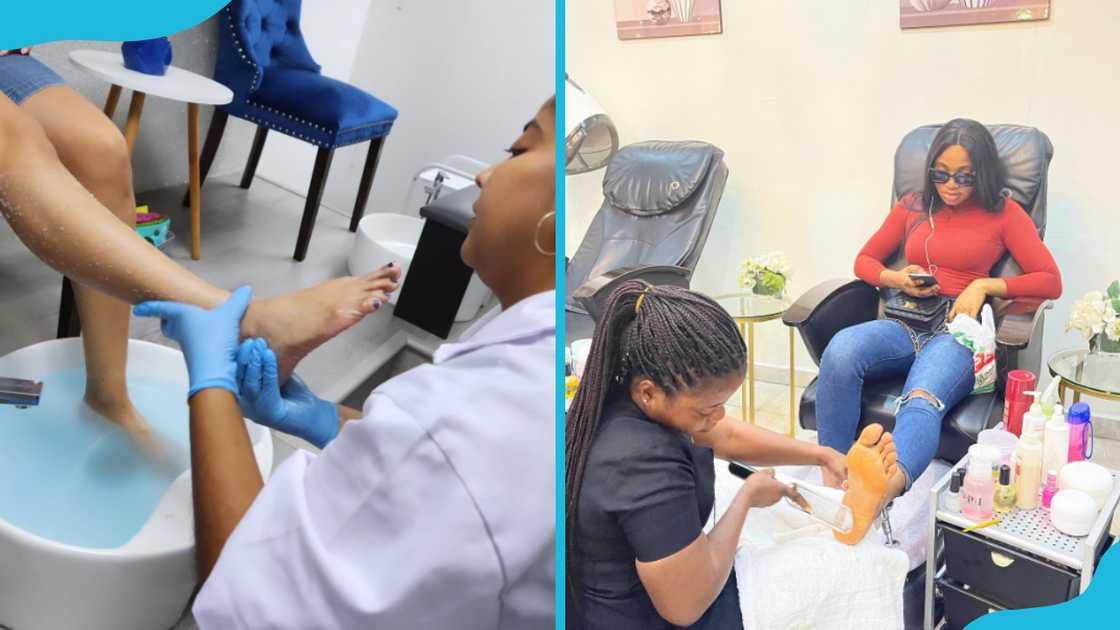 Classic pedicure Classic pedicure