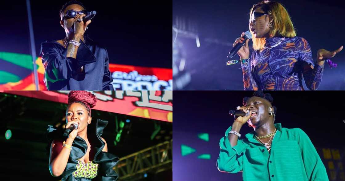 Wizkid, Efya, Gyakie, Stonebwoy at Afrochella 2021