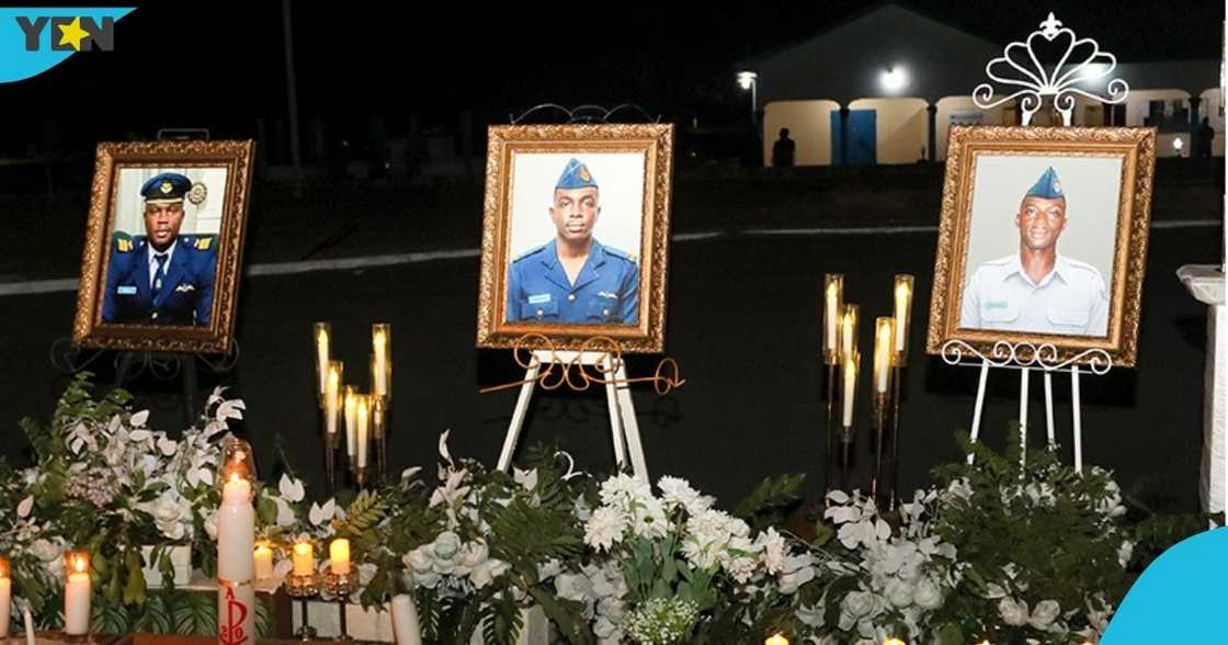 Helicopter crash, Ghana Armed Force, Three crew Members, cash donation, bereaved families. Helicopter crash, Ghana Armed Force, Three crew Members, cash donation, bereaved families.
