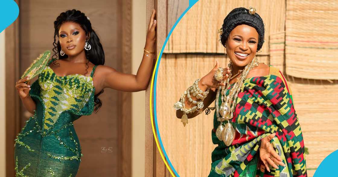 Berla Mundi slayed in kente at Ghana Month Berla Mundi slayed in kente at Ghana Month