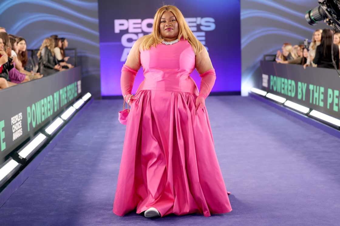 Da'Vine Joy Randolph arrives at the 2022 People's Choice Awards