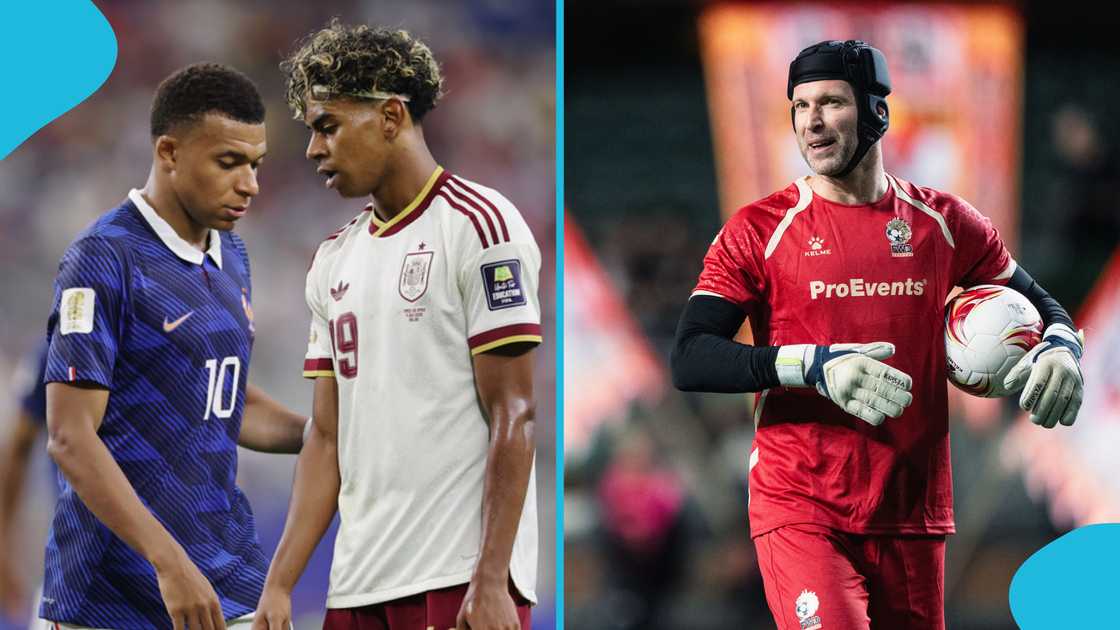 Ballon d'Or 2026, Petr Cech, Cech snubs Mbappé and Yamal, Kylian Mbappé, Lamine Yamal, Lionel Messi, Harry Kane, Cech names Ballon d'Or favourite.