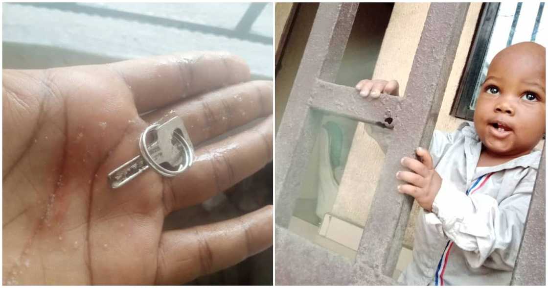 Chiamaka Silas, key, 1-year-old boy Chiamaka Silas, key, 1-year-old boy