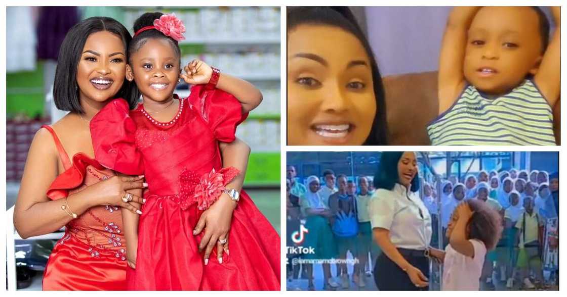 Nana Ama McBrown excitedly introduces new son to the world Nana Ama McBrown excitedly introduces new son to the world