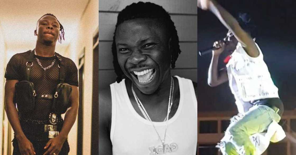 Stonebwoy: Musician Shows off G-Wagon in new Video After Shatta Wale Flaunted Rolls Royce