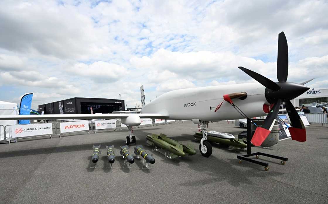 The Aarok drone made by French firm Turgis and Gaillard could help the country's military reduce its reliance on US drones The Aarok drone made by French firm Turgis and Gaillard could help the country's military reduce its reliance on US drones