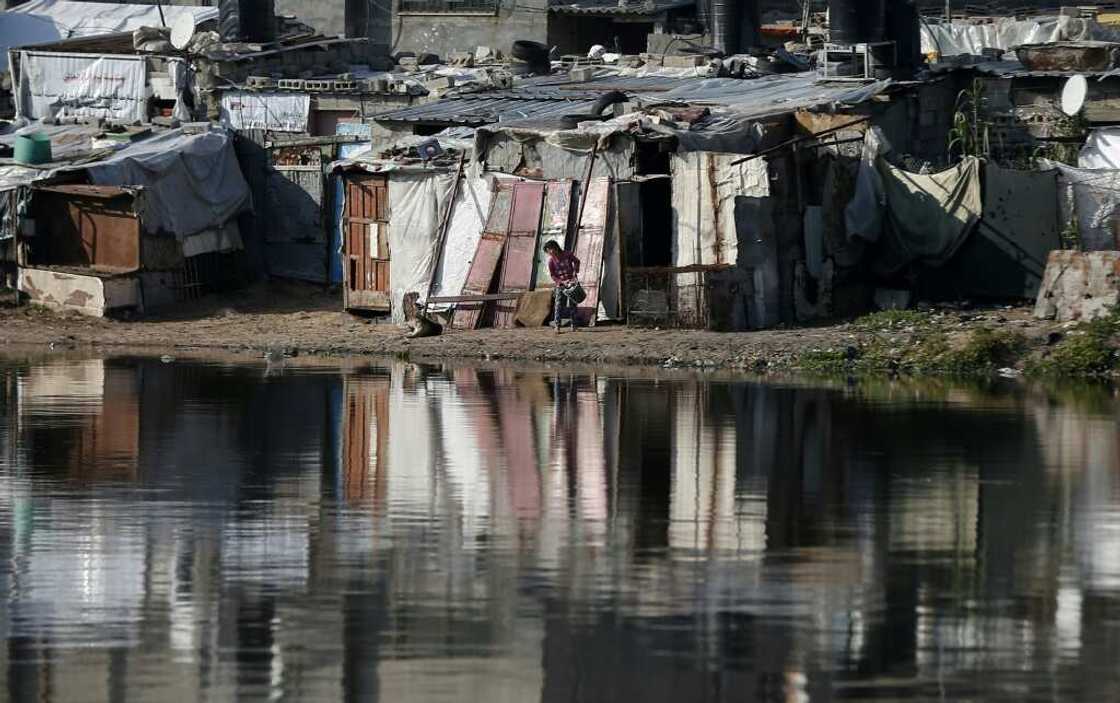 An impoverished neighbourhood of Gaza City -- merchants have protested new tax hikes levied by the territory's Hamas rulers An impoverished neighbourhood of Gaza City -- merchants have protested new tax hikes levied by the territory's Hamas rulers