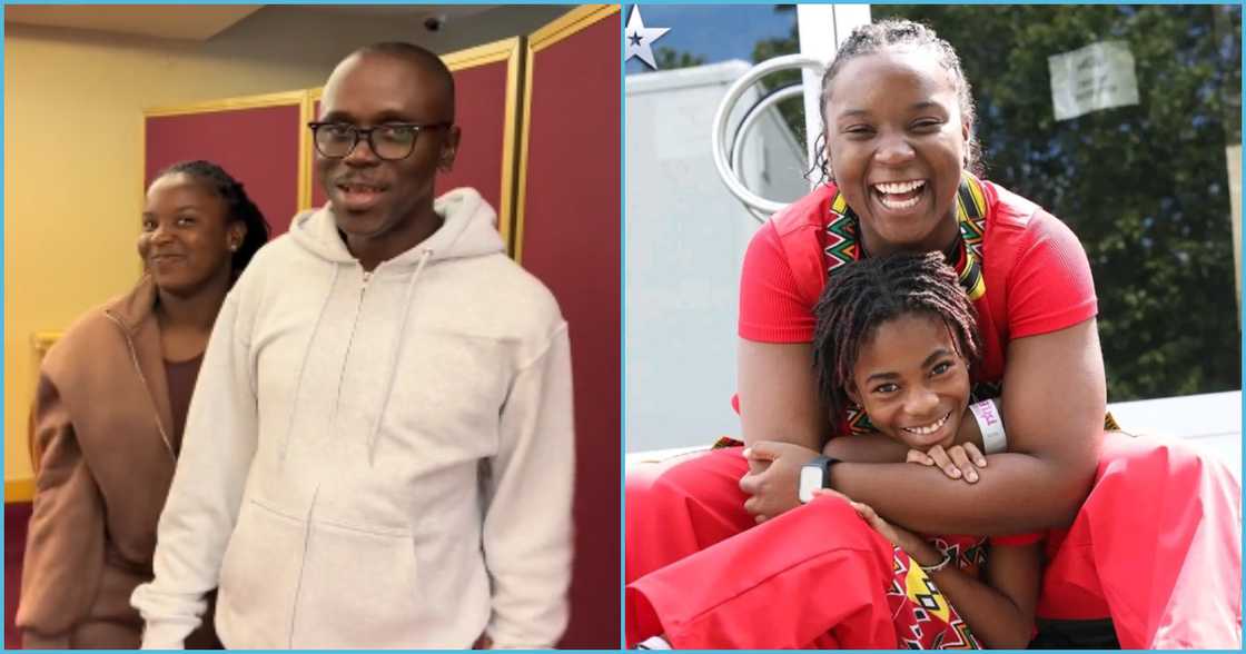 Photo of Afronita and her dad Photo of Afronita and her dad