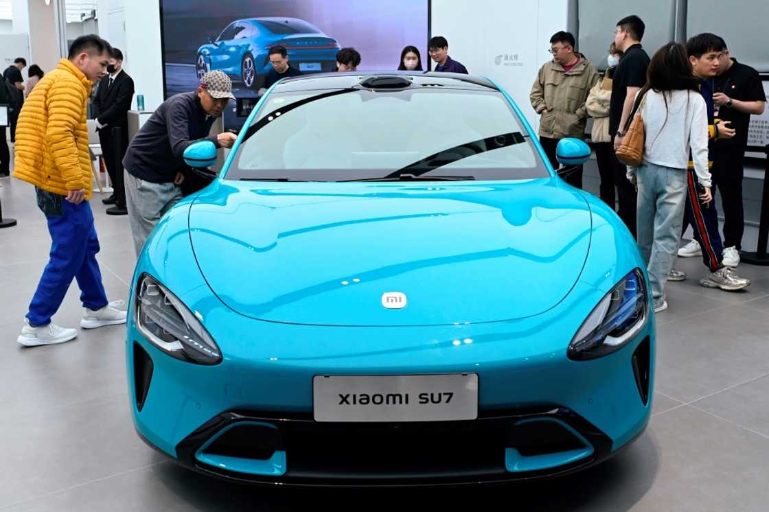 China's Xiaomi enters the car market with a new electric vehicle, the SU7 China's Xiaomi enters the car market with a new electric vehicle, the SU7