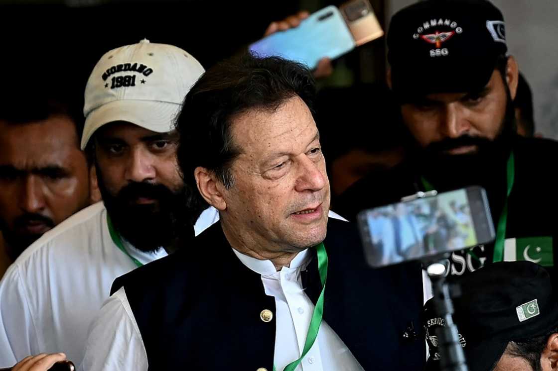 Pakistan's former prime minister Imran Khan (pictured after a court appearance in July 2023) has used AI to campaign from jail on social media Pakistan's former prime minister Imran Khan (pictured after a court appearance in July 2023) has used AI to campaign from jail on social media