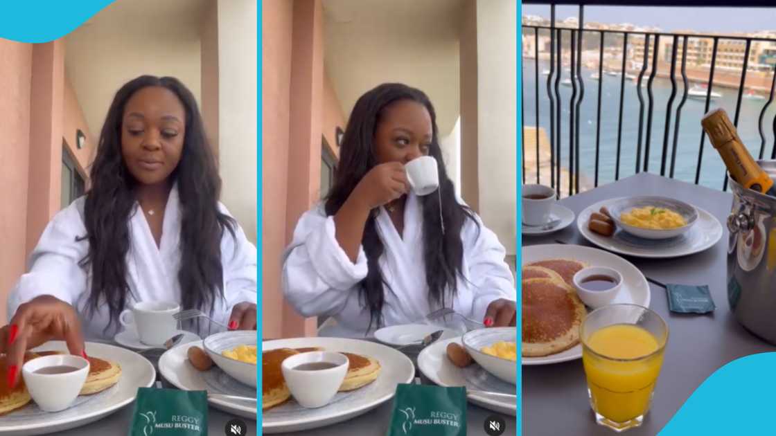 Ghanaian actresses, Jackie Appiah, breakfast, types of breakfast, luxury lifestyle, rich celebrities