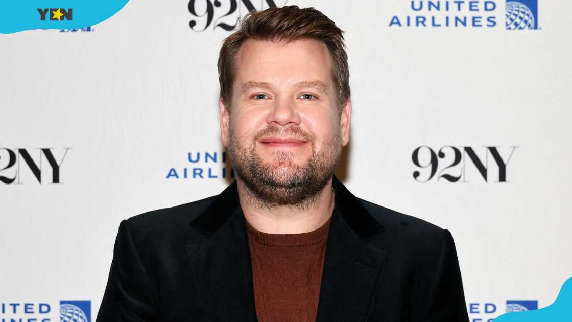 James Corden attends James Corden in Conversation with MTV's Josh Horowitz in New York City. James Corden attends James Corden in Conversation with MTV's Josh Horowitz in New York City.