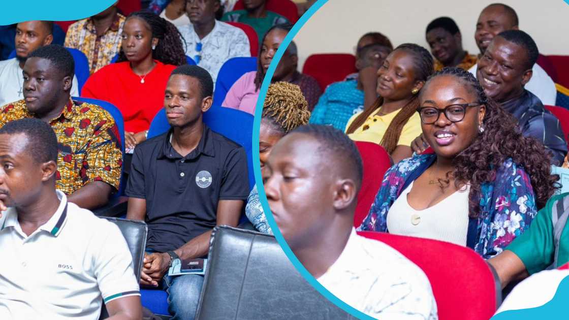 RMU students attending a conference