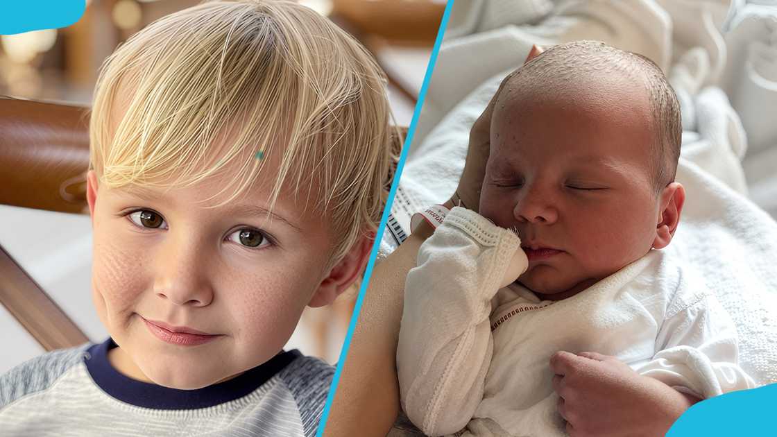 Romeo Alejandro Baldwin as a toddler (L) and newborn (R) Romeo Alejandro Baldwin as a toddler (L) and newborn (R)