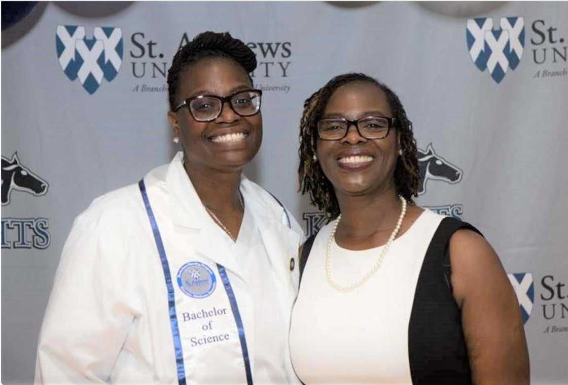 Mother and daughter graduate