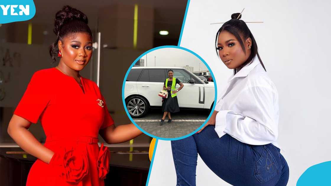 Salma Mumin recently acquired a Range Rover and a Tesla S, GH celebs