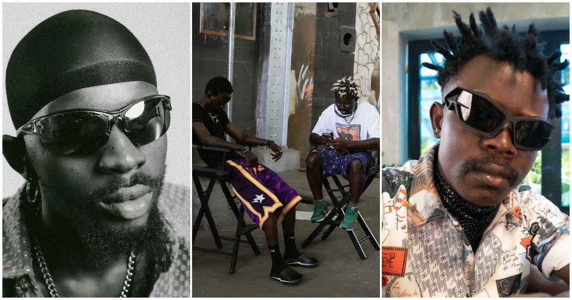 Black Sherif And TG Omori. Black Sherif And TG Omori.