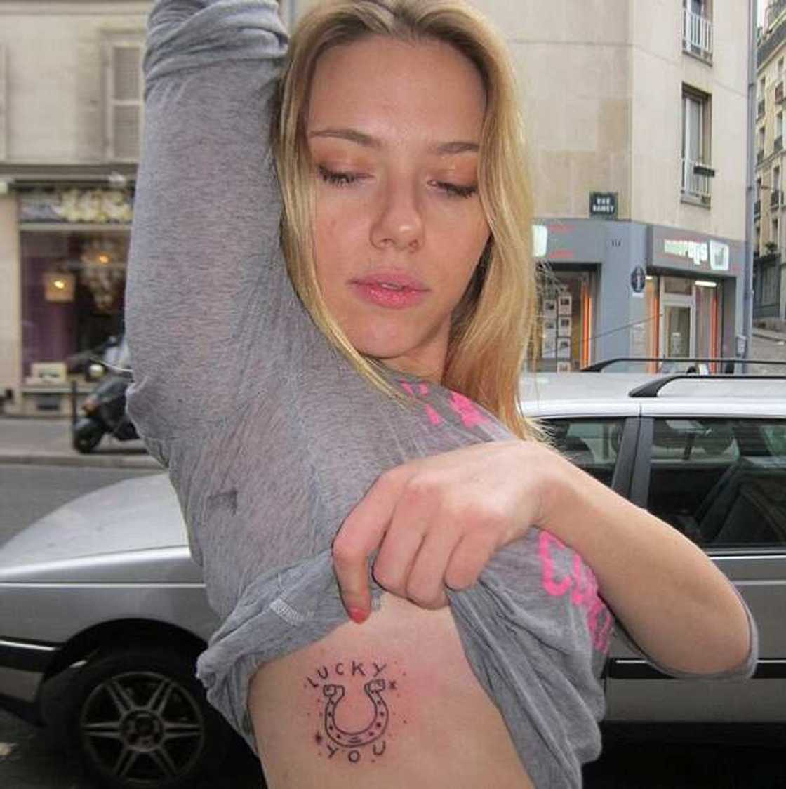 Scarlett Johansson's tattoos