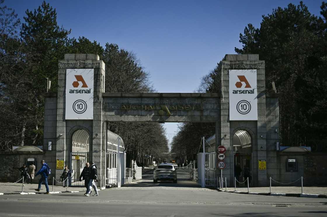 Business in Kazanlak, the Bulgarian city where Arsenal is based, is booming Business in Kazanlak, the Bulgarian city where Arsenal is based, is booming