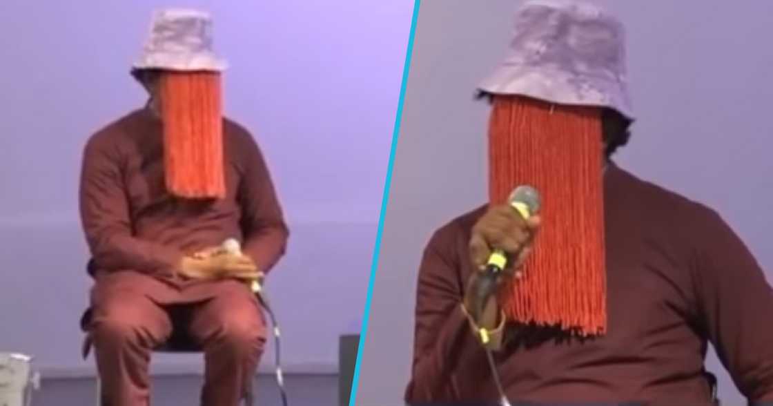 Photos of alleged undercover journalist Anas Aremeyaw Anas.