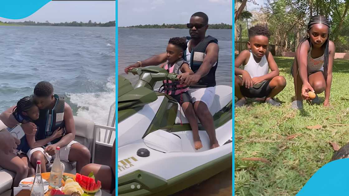 Sarkodie, Sarkodie's wife, Sarkodie's kids, Sarkodie and his family, Rapper, Aqua Safari Resort