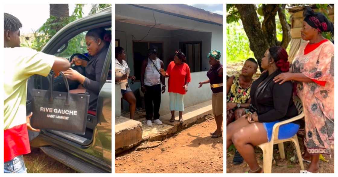 Tracey Boakye announces her return to work rocking $2k YSL designer handbag Tracey Boakye announces her return to work rocking $2k YSL designer handbag