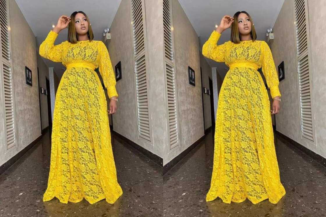 Lace dress styles discount