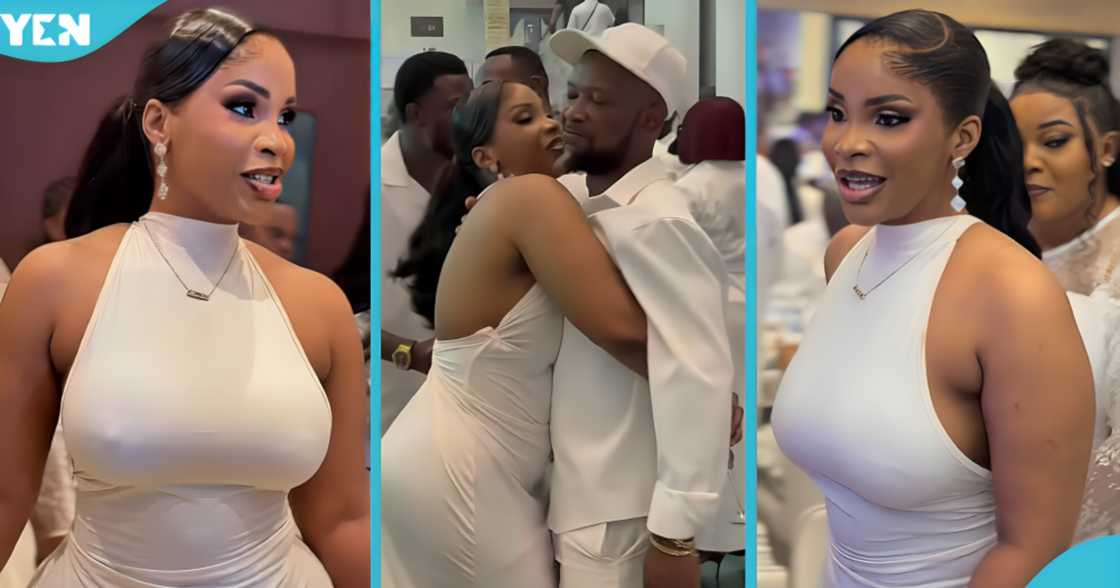 Benedicta Gafah, Fadda Dickson, Despite Media, Ofori Sarpong's Birthday, Ghanaian Celebrities, Ernest Ofori Sarpong, Controversial Hug