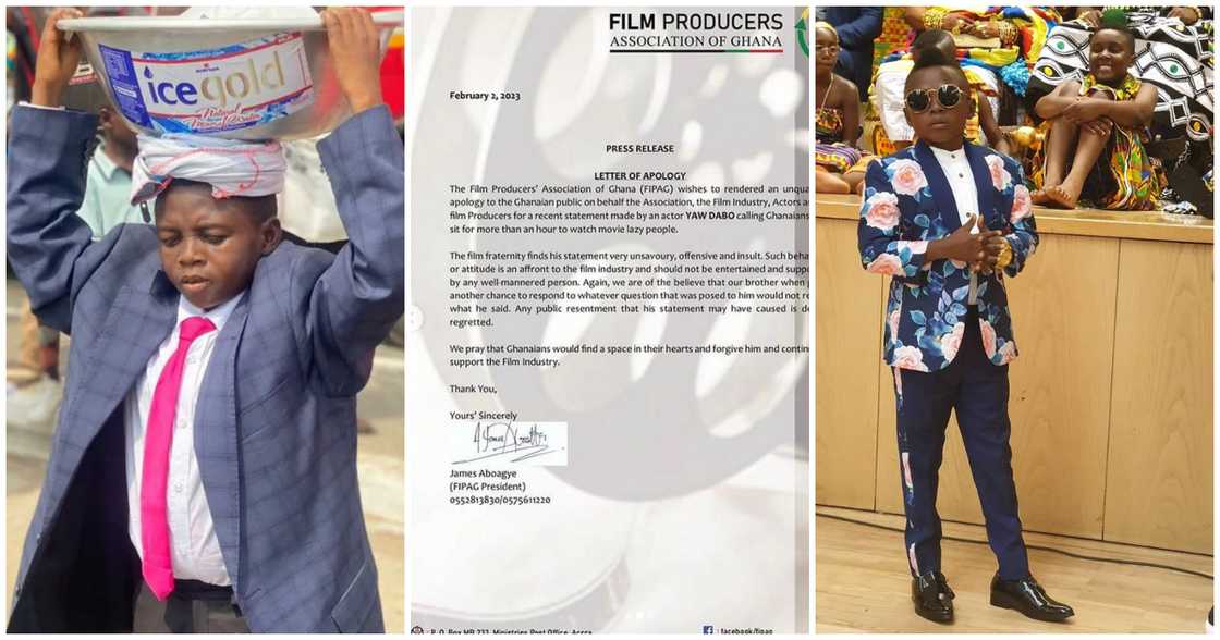 Ghana film producers apologizes on behalf of yaw Dabo Ghana film producers apologizes on behalf of yaw Dabo