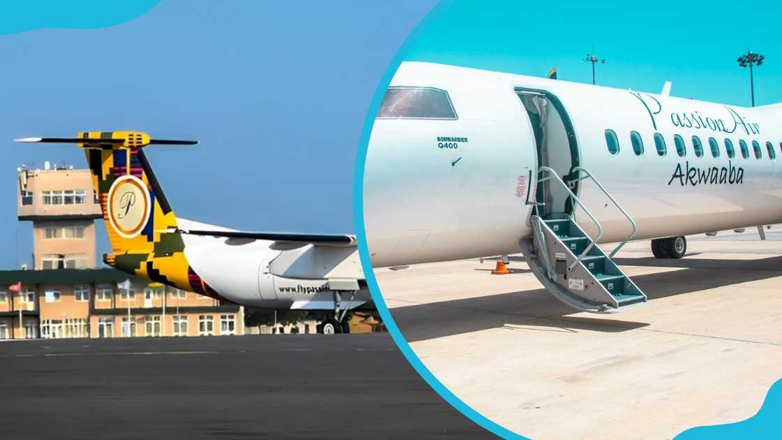 Passion Air aircrafts at the airport in Ghana. Passion Air aircrafts at the airport in Ghana.