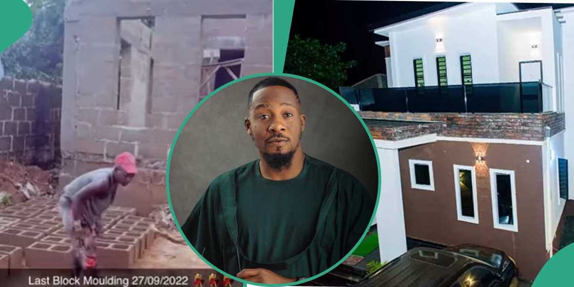 Junior Pope builds mansion. Junior Pope builds mansion.