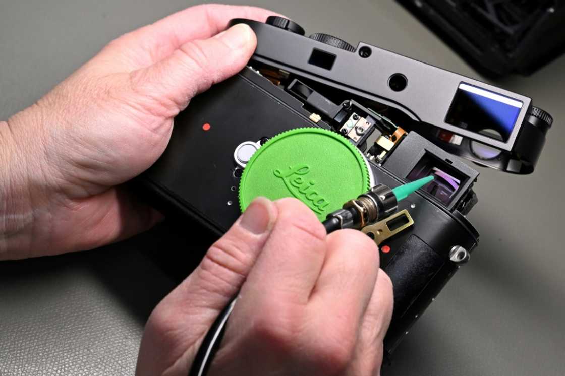Leica cameras are still assembled by hand Leica cameras are still assembled by hand