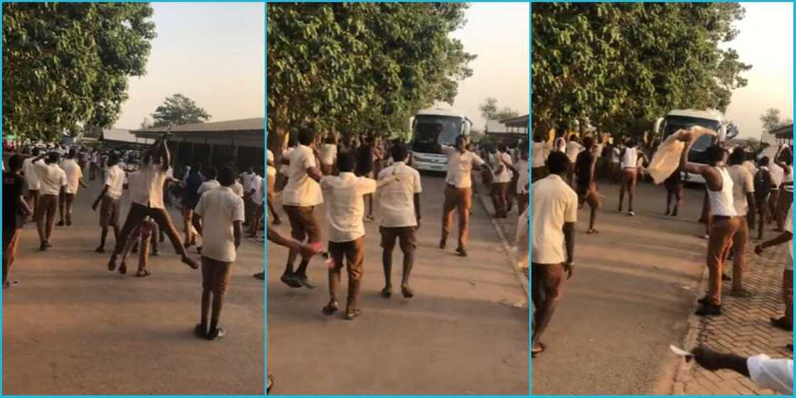 NSMQ 2023: OWASS students given rousing welcome after beating Prempeh College at semi-final NSMQ 2023: OWASS students given rousing welcome after beating Prempeh College at semi-final