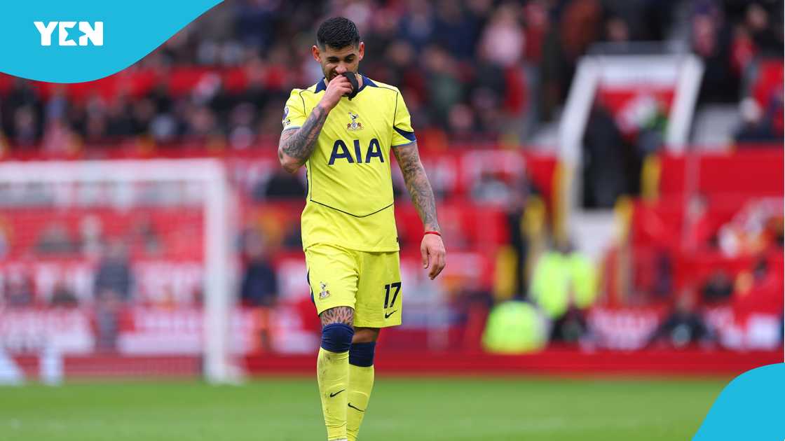 Cristian Romero, Tottenham Hotspur, Romero red card, Premier League, North London Derby, Romero red card vs Manchester United, Cristian Romero suspension, Romero Atletico Madrid move. Cristian Romero, Tottenham Hotspur, Romero red card, Premier League, North London Derby, Romero red card vs Manchester United, Cristian Romero suspension, Romero Atletico Madrid move.