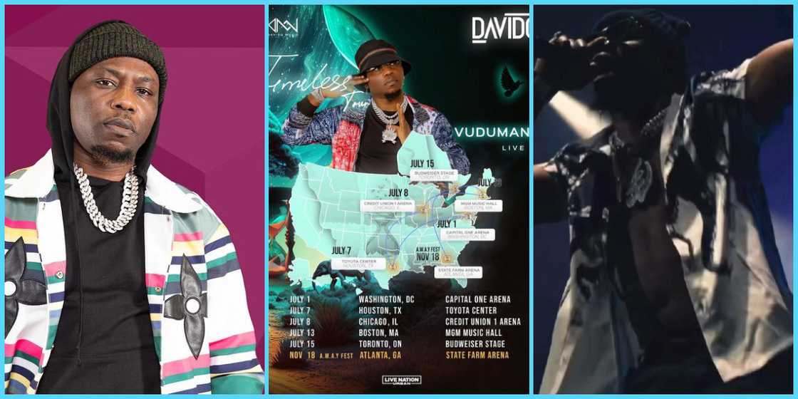 Vudumane at Davido's concert Vudumane at Davido's concert