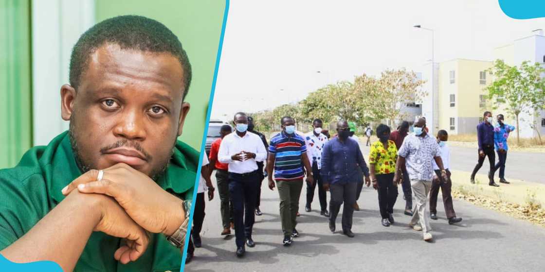 Sam George fires warning to private developers over Saglemi Affordable Housing Project Sam George fires warning to private developers over Saglemi Affordable Housing Project