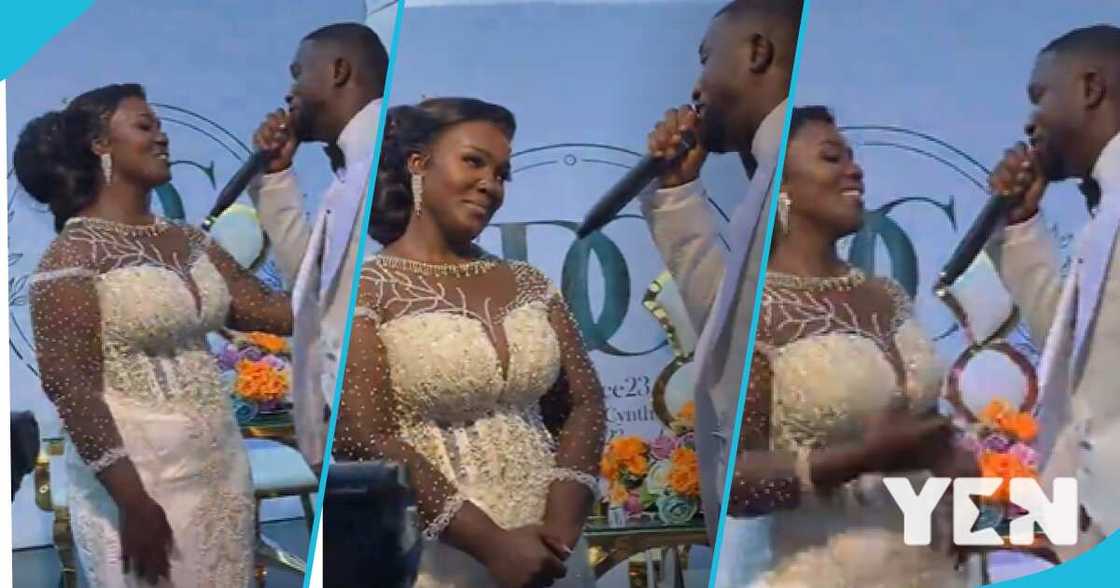 Tima KumKum's husband serenades her on the dance floor at their wedding, fans gush