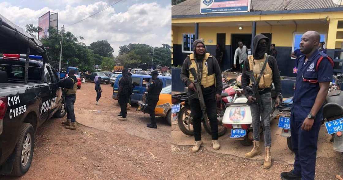 Military clash with Police at Suame over the arrest of a soldier