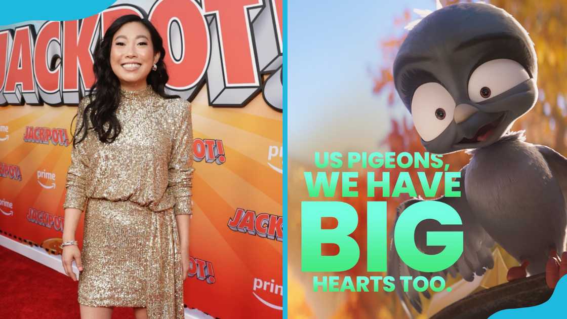 Awkwafina and Chump Awkwafina and Chump