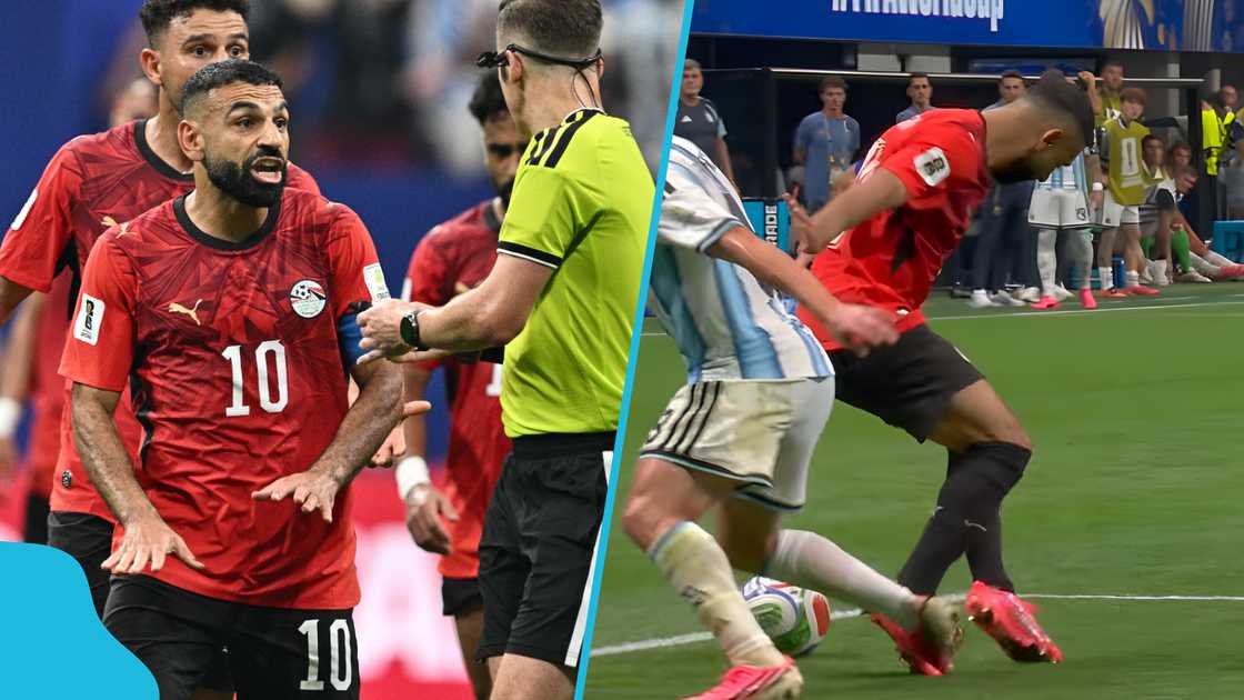 World Cup 2026, Mohamed Salah, Salah's penalty appeal, Salah penalty appeal rejected, Argentina, Egypt vs Argentina, World Cup controversy, Francois Letexier decision, VAR decision explanation, Julian Alvarez challenge, Mostafa Ziko disallowed goal. World Cup 2026, Mohamed Salah, Salah's penalty appeal, Salah penalty appeal rejected, Argentina, Egypt vs Argentina, World Cup controversy, Francois Letexier decision, VAR decision explanation, Julian Alvarez challenge, Mostafa Ziko disallowed goal.