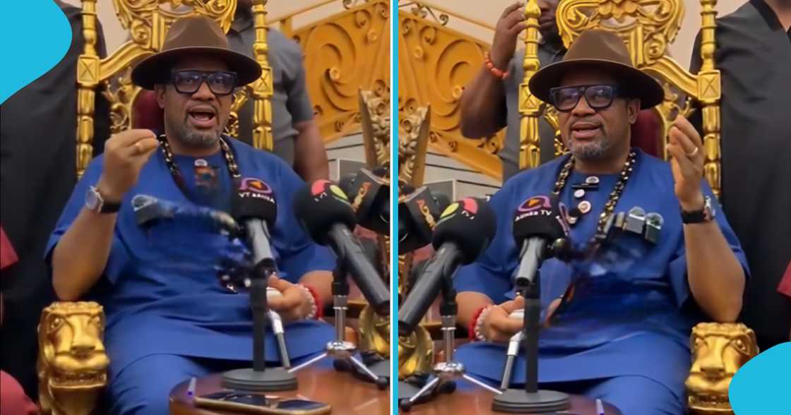 Igbo King, Igbo King Ghana, Igbo King Ghana press conference, Igbo King Ghana kingdom, Igbo King addresses Ghanaians