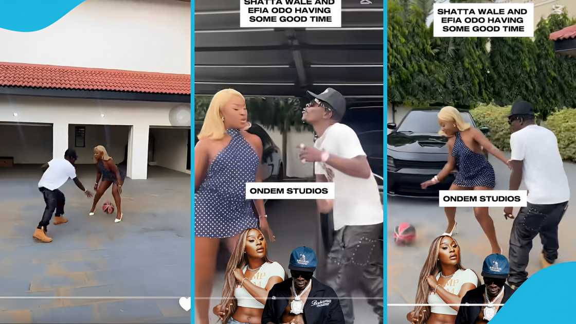 Shatta Wale, Efia Odo, Shatta Wale and Efia Odo, Shatta Wale's mansion, Social media, Basketball