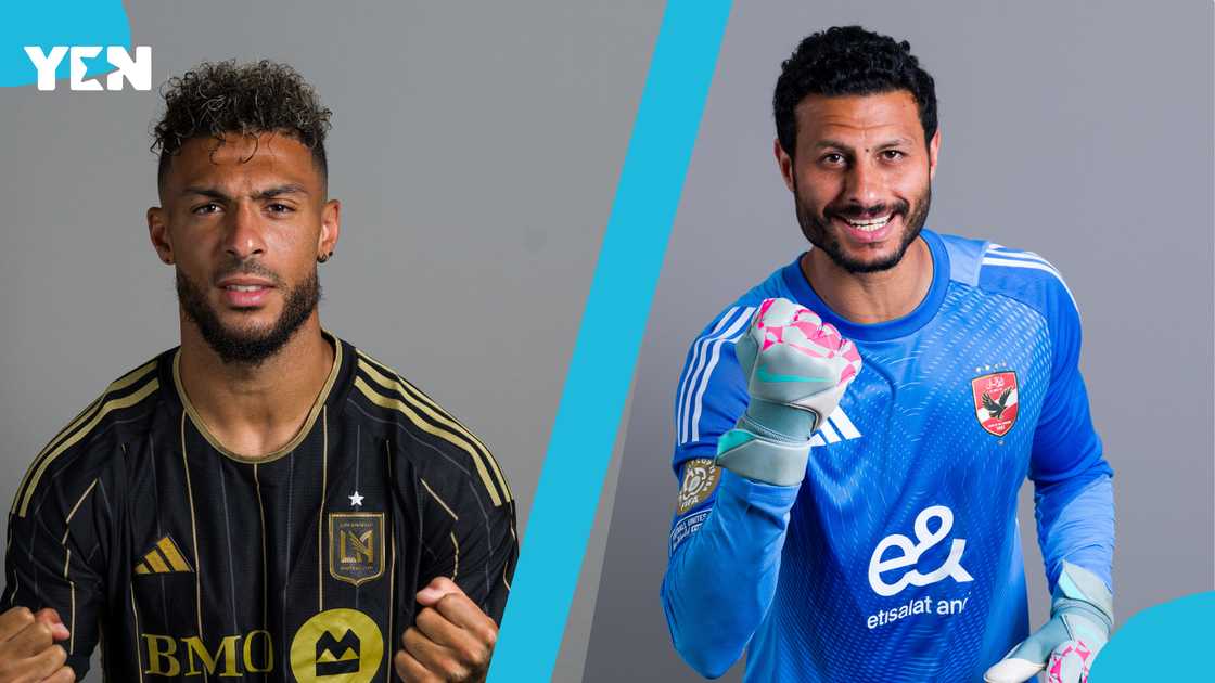 Dennis Bouanga, LAFC, Club World Cup, Mohamed El Shenawy, Al Ahly Dennis Bouanga, LAFC, Club World Cup, Mohamed El Shenawy, Al Ahly